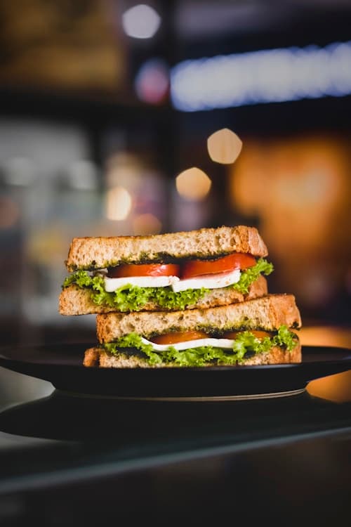 Sandwich ready for lunch